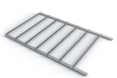 Side racks with 7 rails
