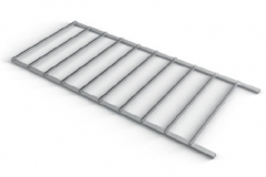 Side racks with 10 rails