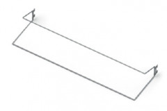 Shoe Rack - 1 Level, L=550, Metallic, 503x208х96 mm