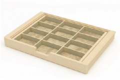 Accessories Shelf, Series 460, L=607, Wood Light/Met. 618x352х77 mm