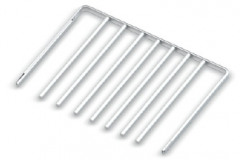 Pull-out Trousers Rack, Series 460, L=550, White, 536x434x23 mm