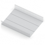 Wire Basketshelf, Series 360, L=607, White, 606x316x92 mm