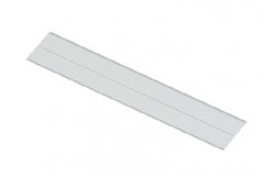 Wire Shelf, Series 360, L=1823, White, 1823x305x14 mm