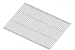 Wire Shelf, Series 460, L=550, White, 550x405x14 mm