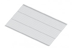 Wire Shelf, Series 460, L=607, White, 607x405x14 mm