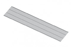 Wire Shelf, Series 460, L=1823, Metallic, 1823x405x14 mm